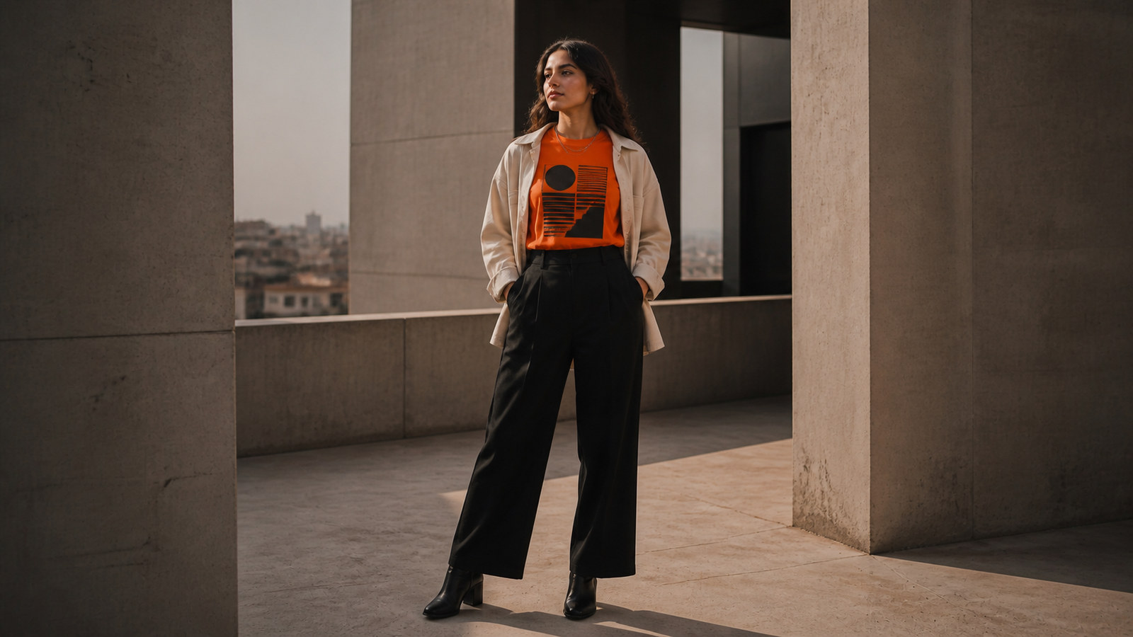 How to style a bold graphic T-shirt